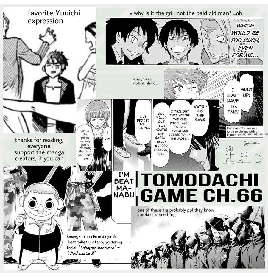Tomodachi Game chapter 66 halaman 36