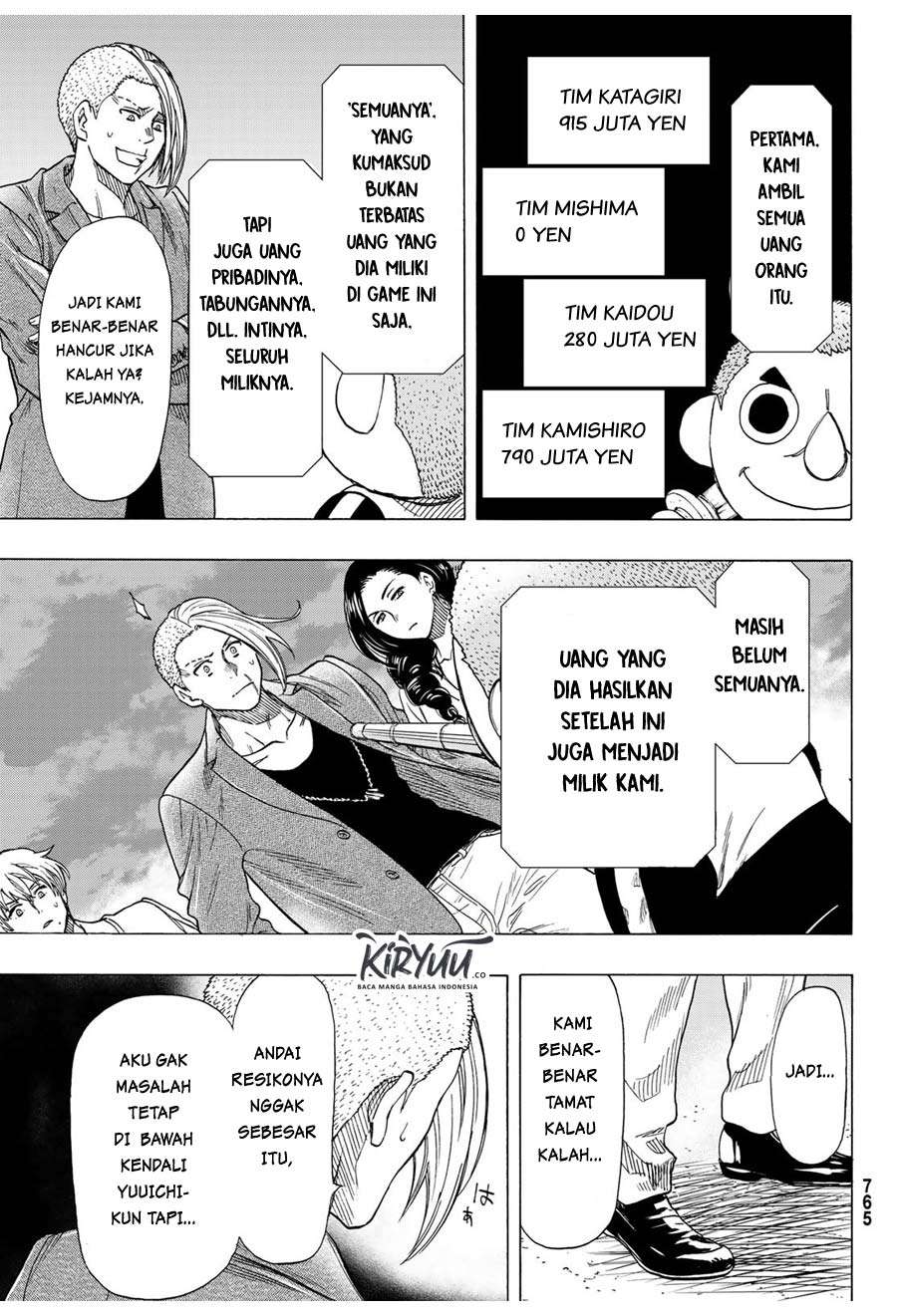 Tomodachi Game Bab 67 halaman 20
