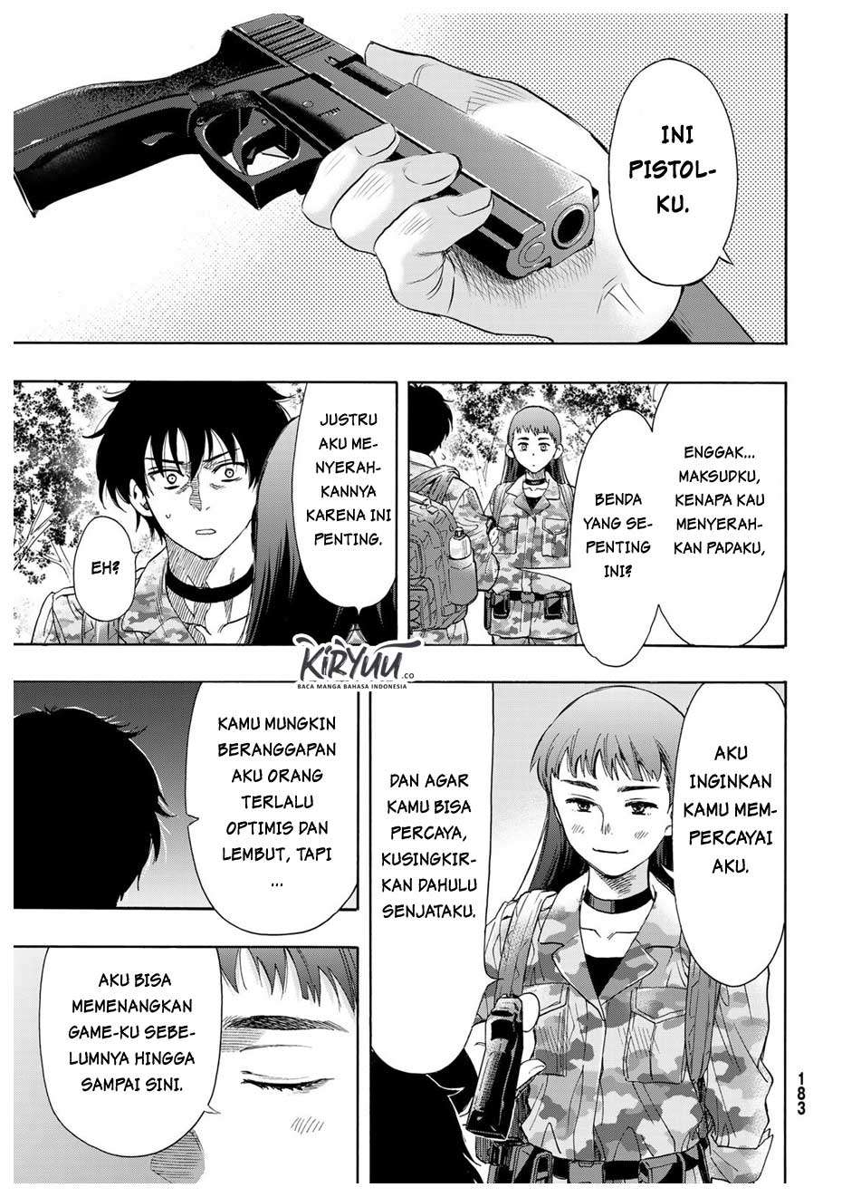 Tomodachi Game Bab 68 halaman 15