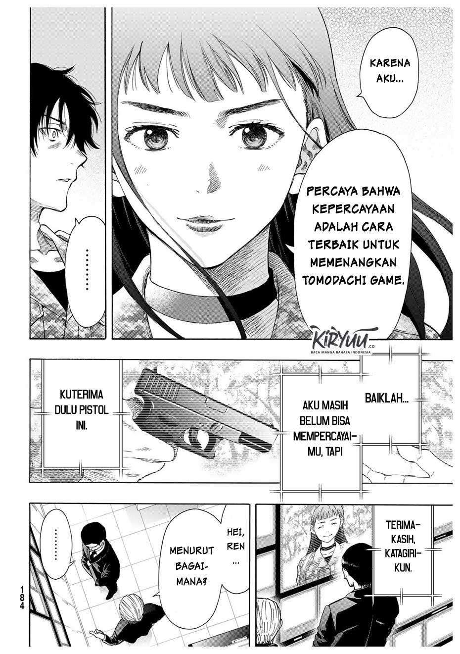Tomodachi Game Bab 68 halaman 16