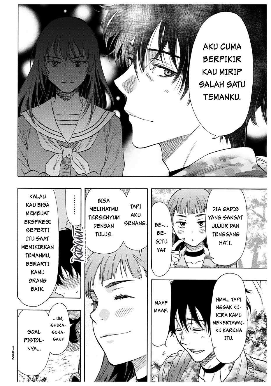 Tomodachi Game Bab 68 halaman 24