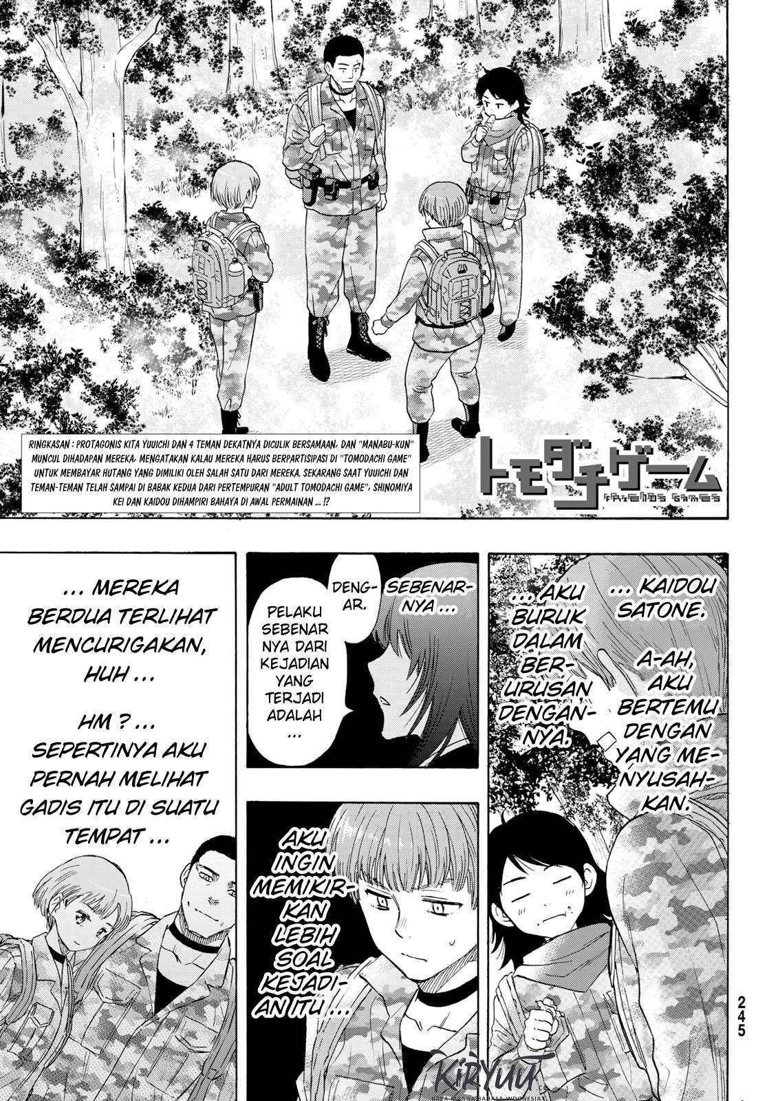 Tomodachi Game chapter 69 halaman 5