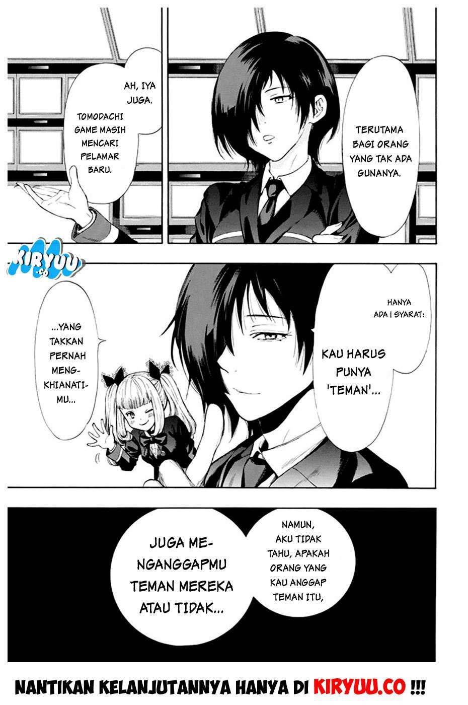 Tomodachi Game chapter 7.1 halaman 46