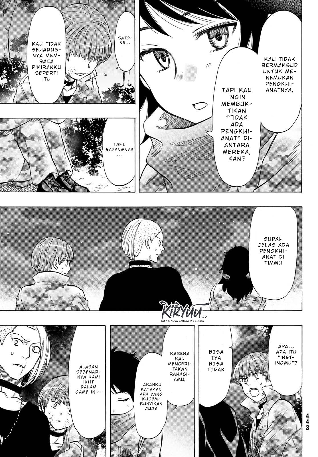 Tomodachi Game chapter 71 halaman 8