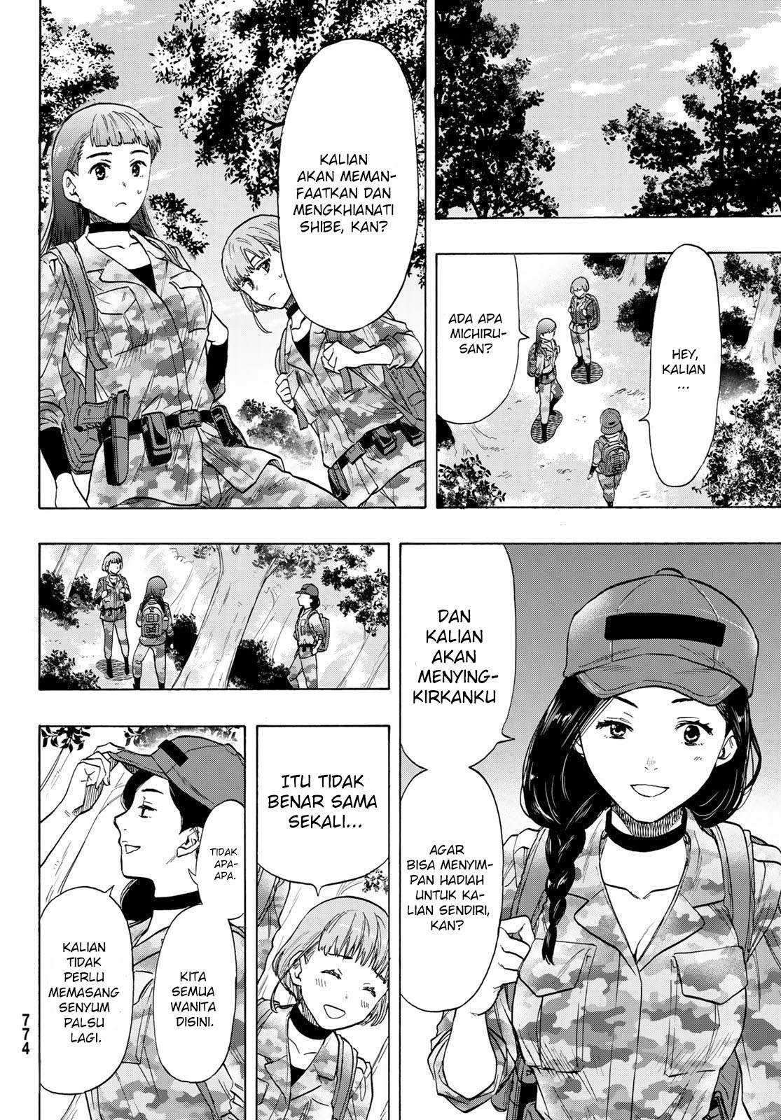 Tomodachi Game chapter 74 halaman 19