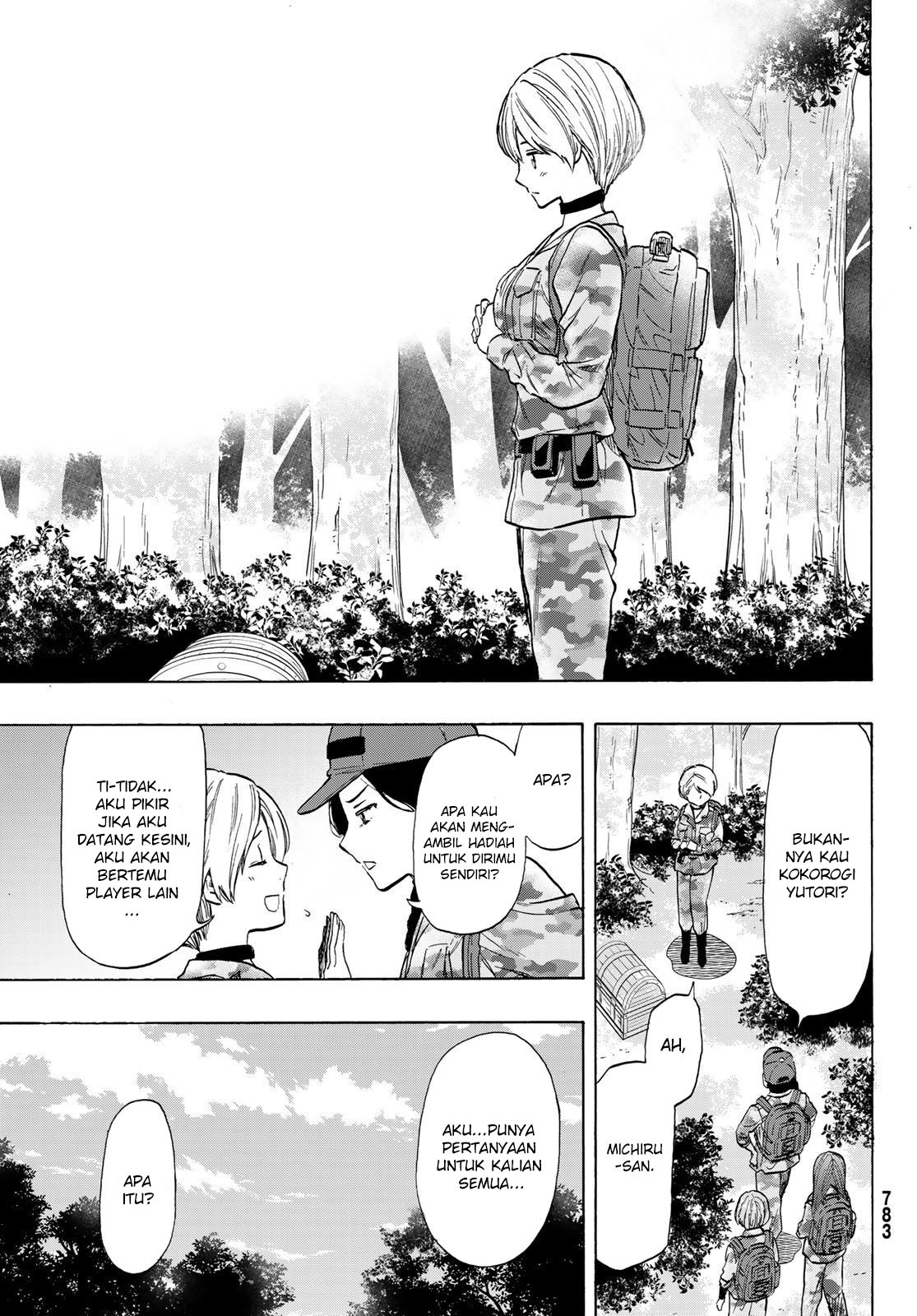 Tomodachi Game chapter 74 halaman 28
