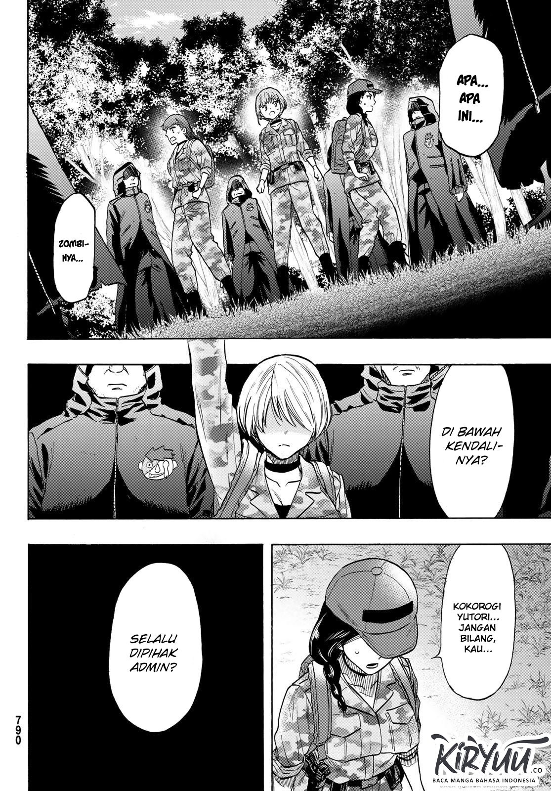 Tomodachi Game chapter 74 halaman 33