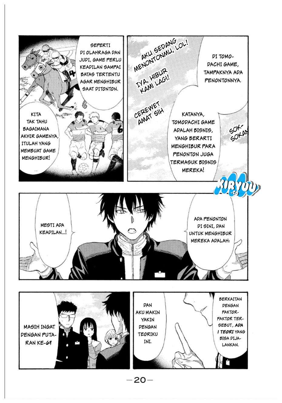 Tomodachi Game chapter 8 halaman 22