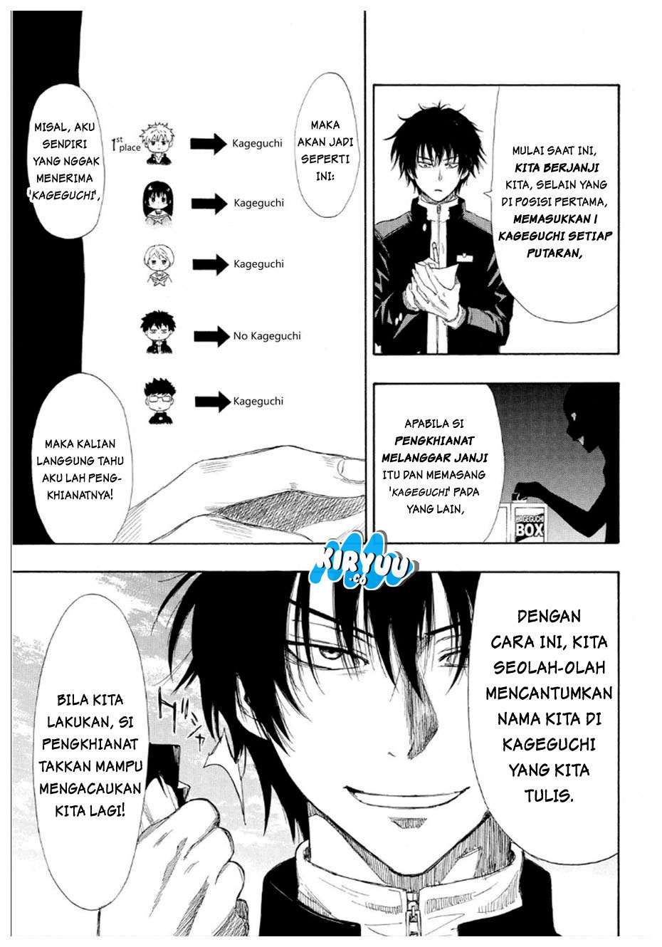 Tomodachi Game chapter 8 halaman 28