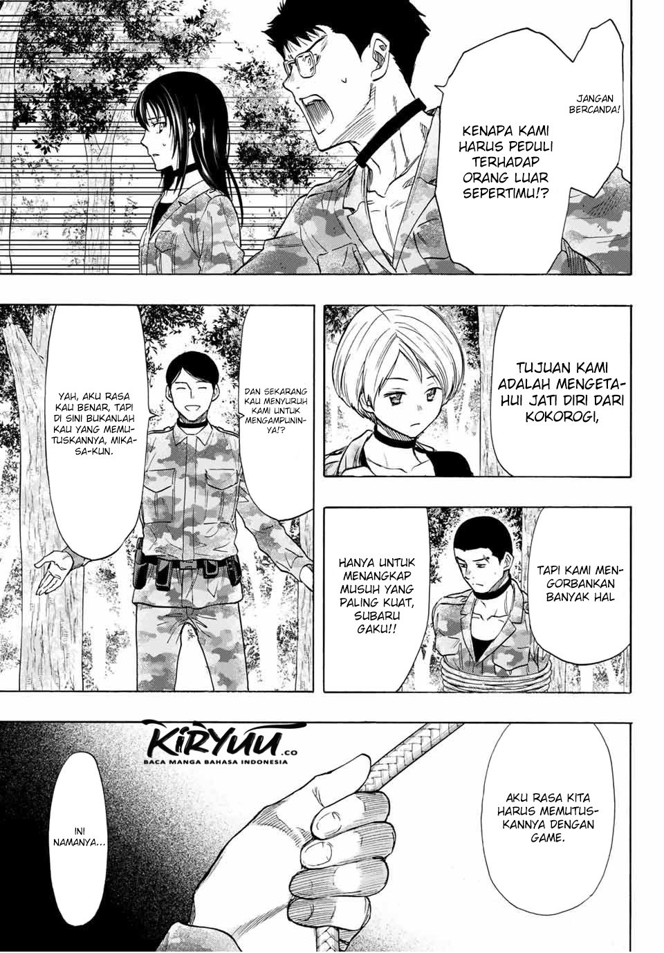 Tomodachi Game chapter 83 halaman 33