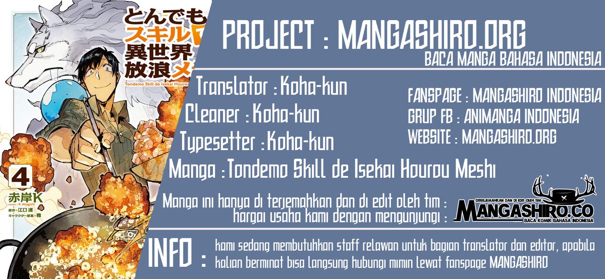Tondemo Skill de Isekai Hourou Meshi Bab 32 halaman 1