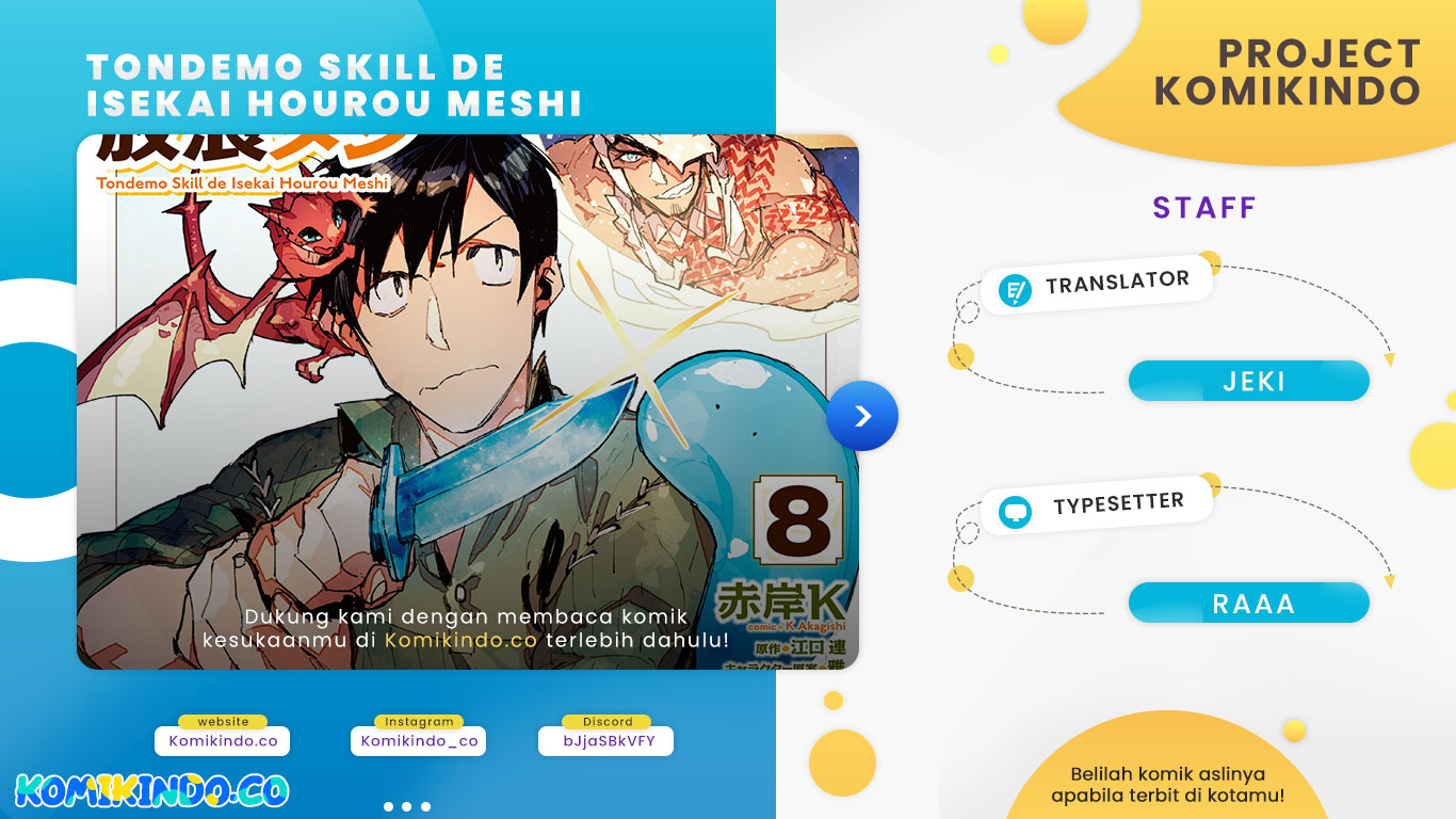Tondemo Skill de Isekai Hourou Meshi Bab 49.2 halaman 1