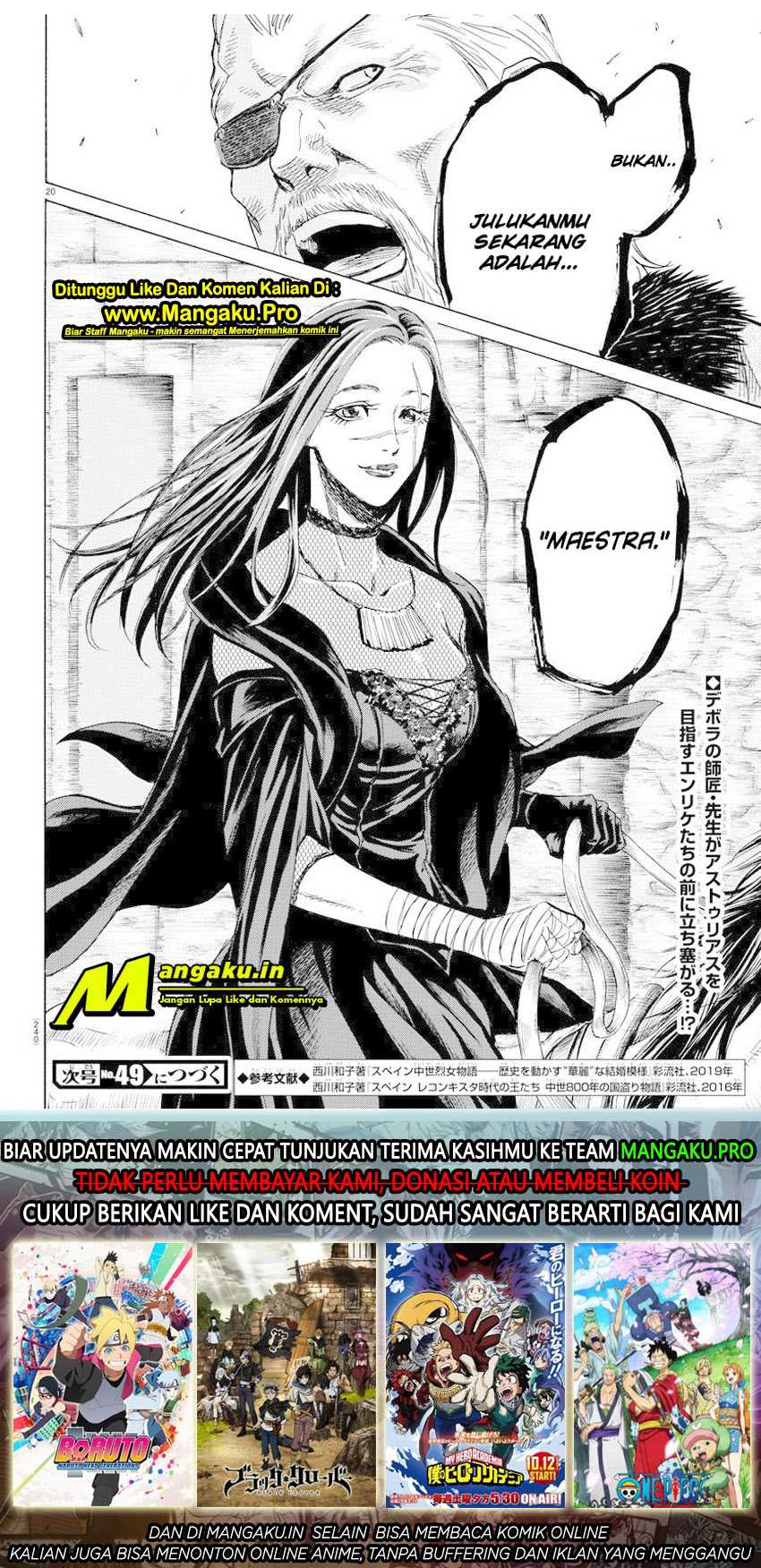 Toubousha Elio chapter 14 halaman 22
