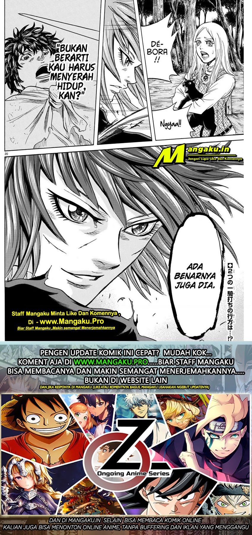 Toubousha Elio chapter 16 halaman 20
