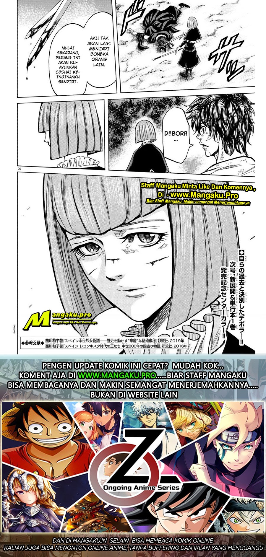 Toubousha Elio chapter 18 halaman 19