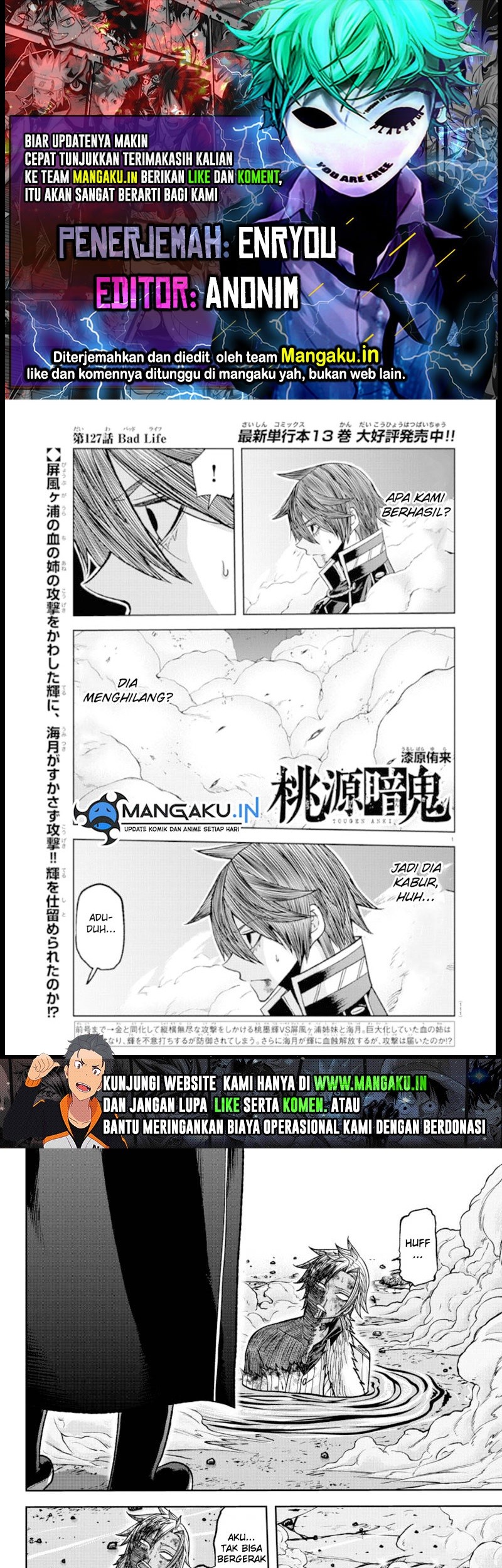 Tougen Anki chapter 127 halaman 1