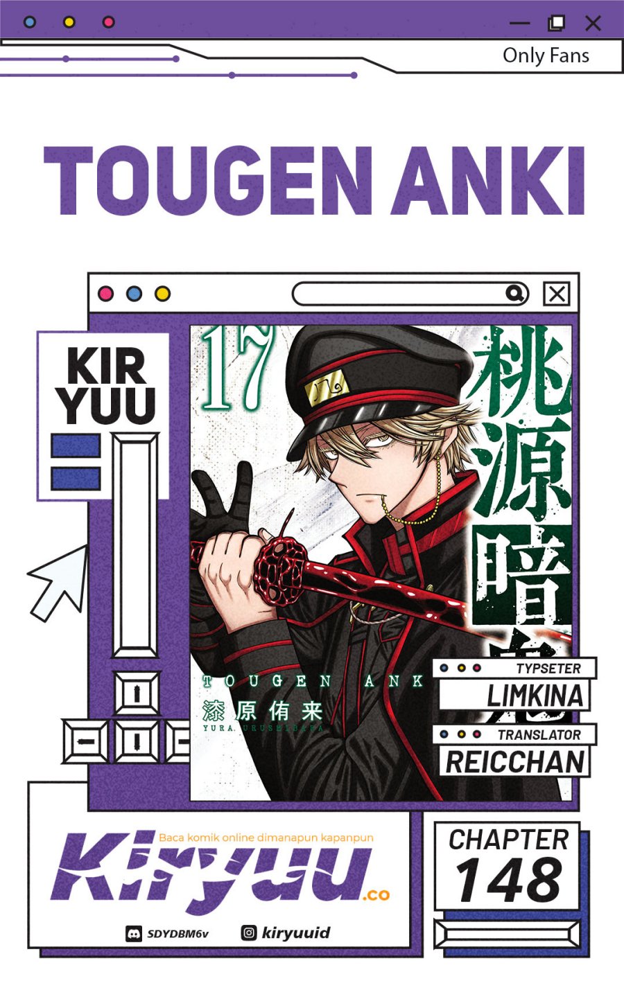 Tougen Anki Bab 148 halaman 1