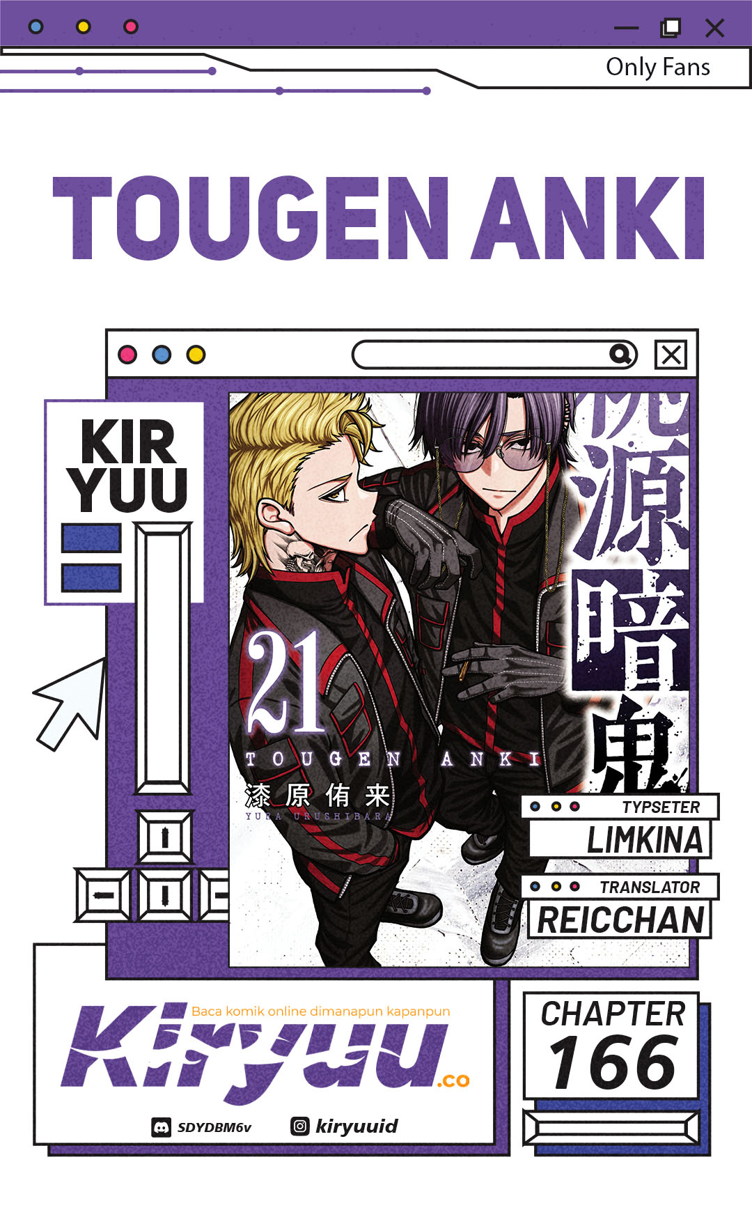 Tougen Anki Bab 166 halaman 1