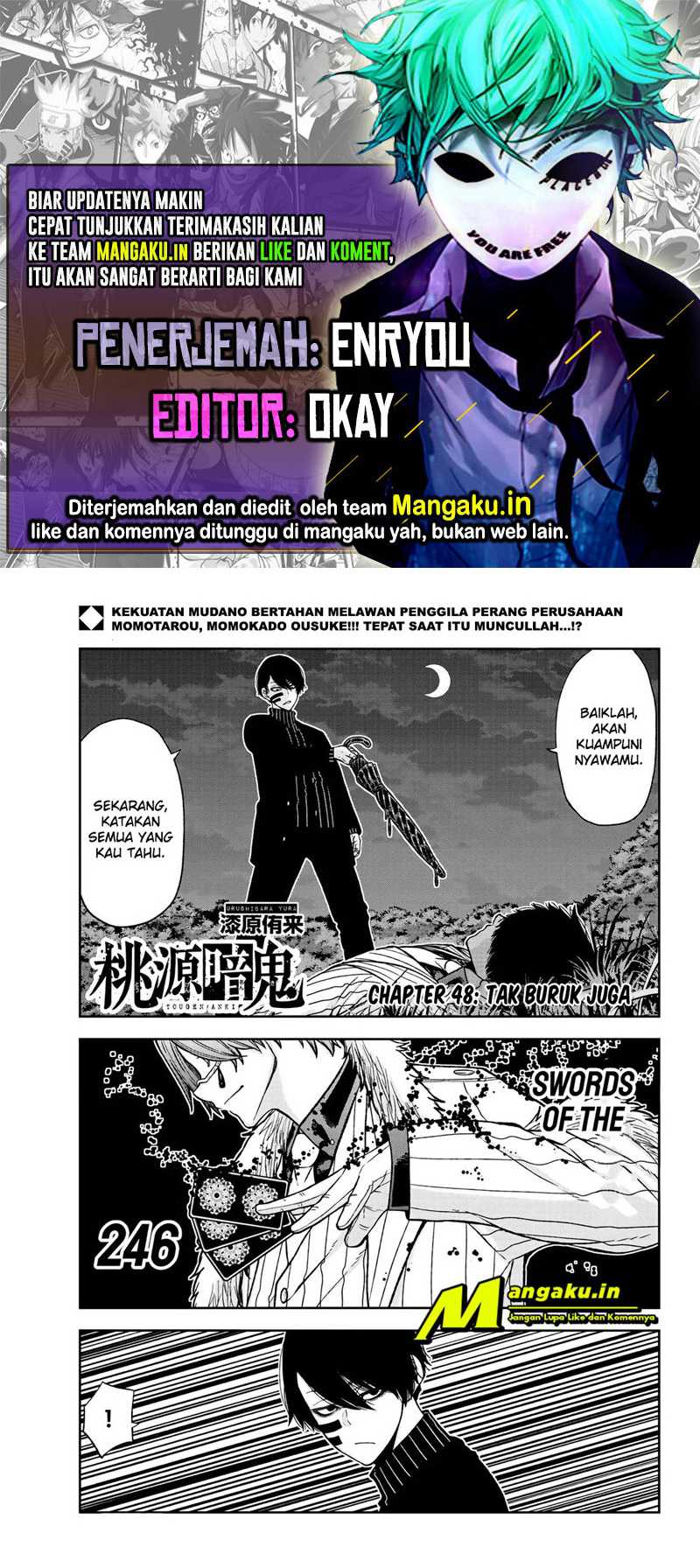 Tougen Anki Bab 48 halaman 1