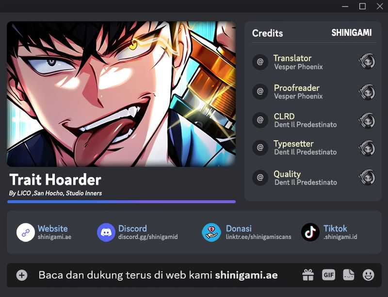 Trait Hoarder Bab 20 halaman 1
