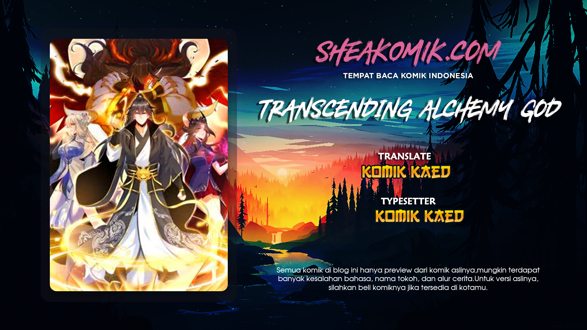 Transcending Alchemy God Bab 02 halaman 1