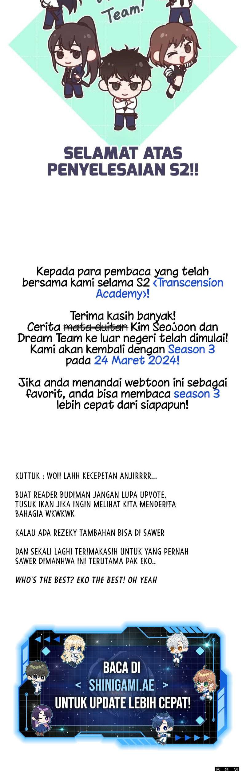 Transcension Academy Bab 100 halaman 62