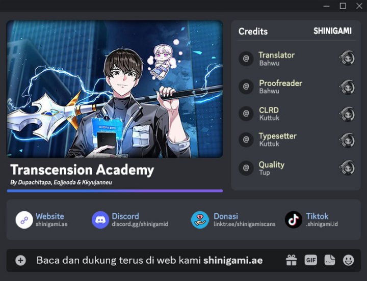 Transcension Academy chapter 116 halaman 1