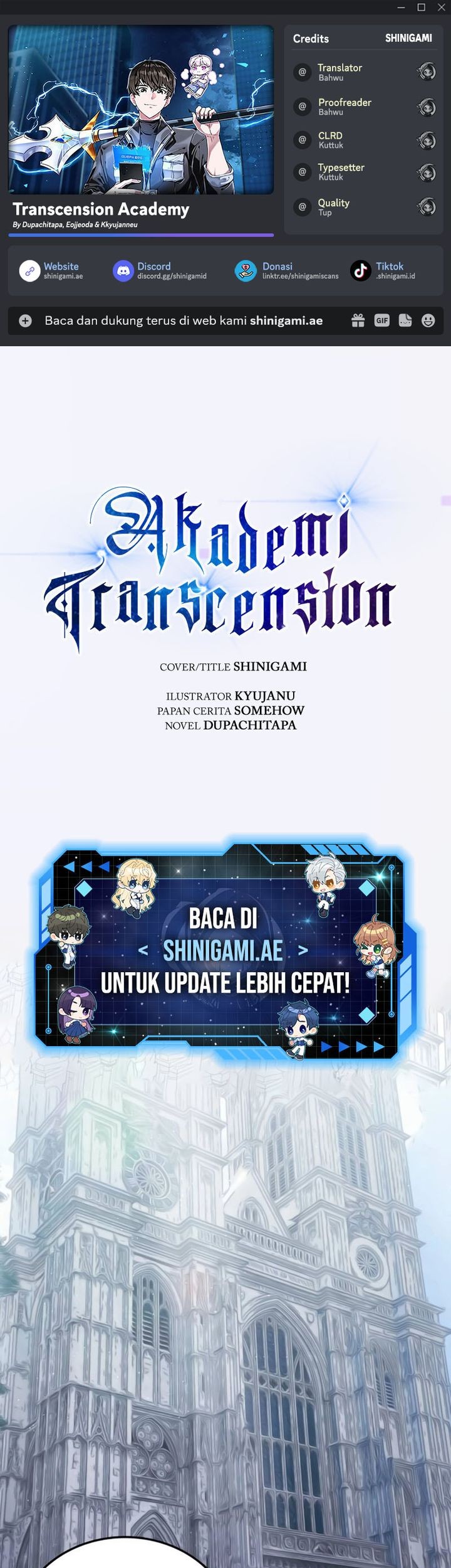 Transcension Academy chapter 146 halaman 1