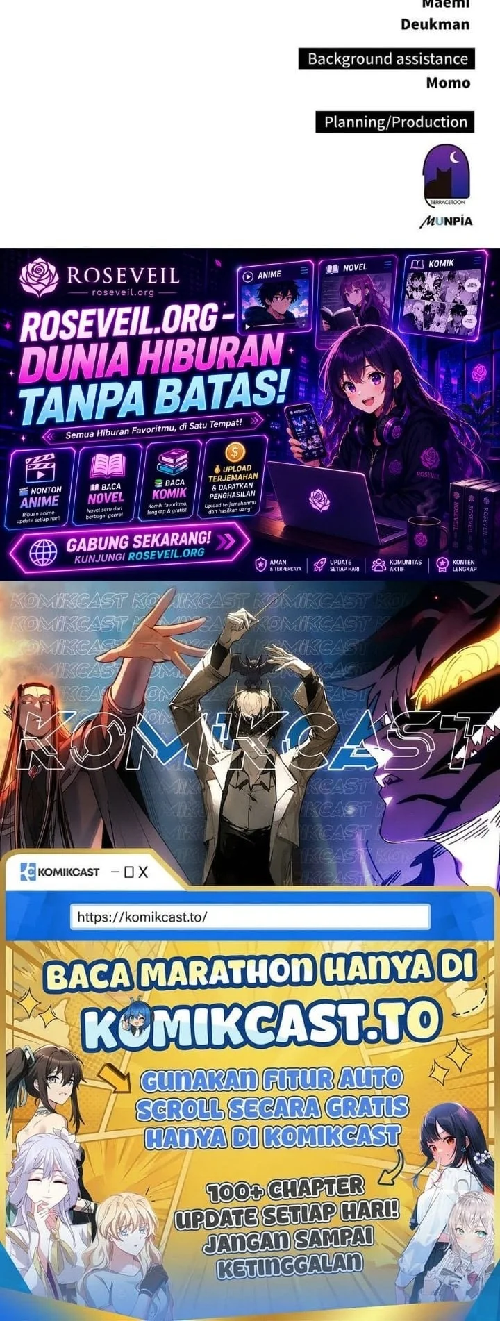 Transcension Academy Bab 203 halaman 63
