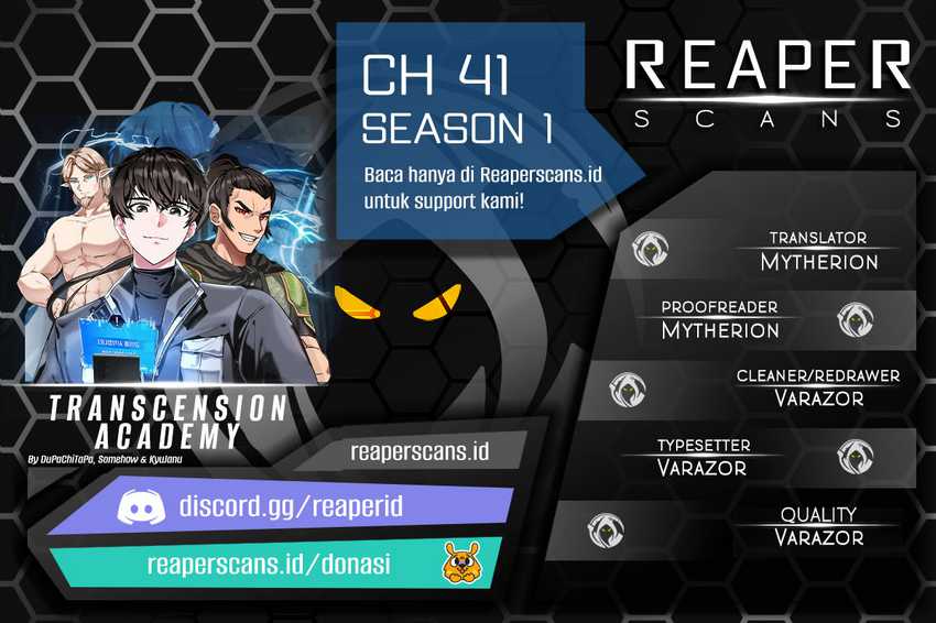 Transcension Academy Bab 41 halaman 1