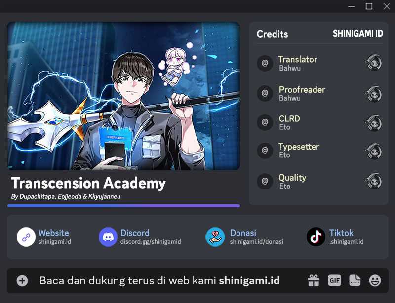 Transcension Academy chapter 52 halaman 1