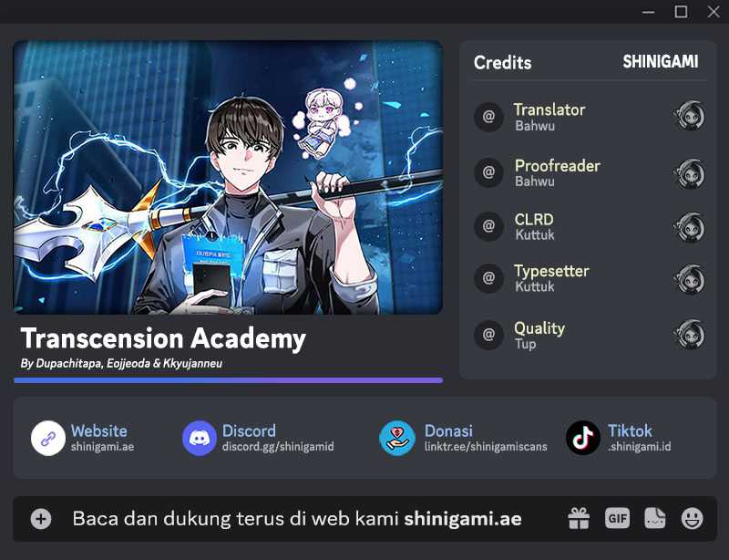 Transcension Academy Bab 97 halaman 1