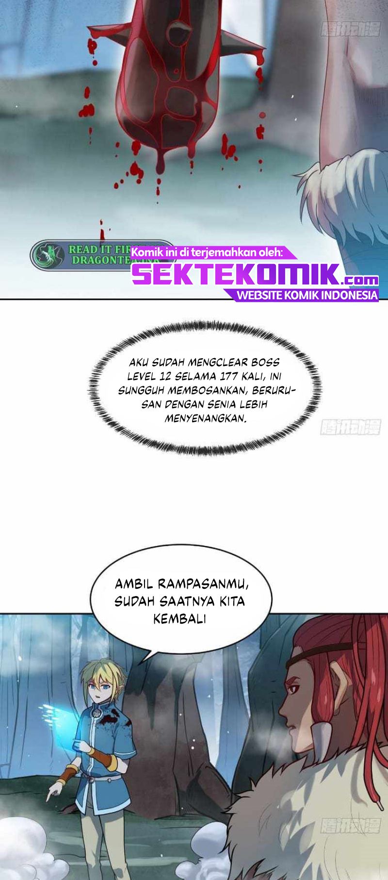 Trapped Inside the Beta Test World for 1000 Years Bab 07 halaman 30