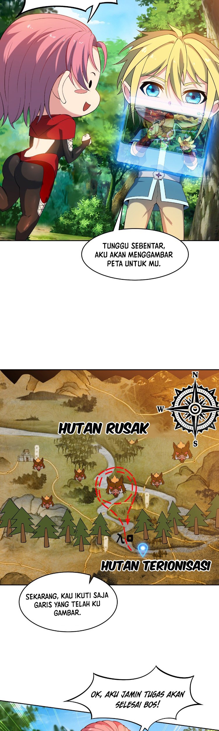 Trapped Inside the Beta Test World for 1000 Years chapter 14 halaman 24