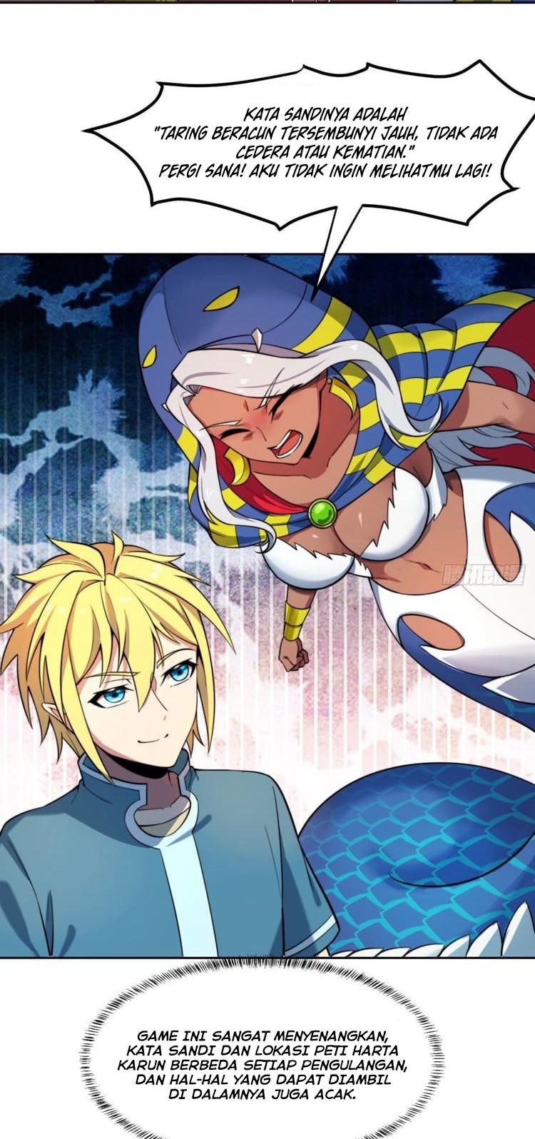 Trapped Inside the Beta Test World for 1000 Years Bab 17 halaman 33