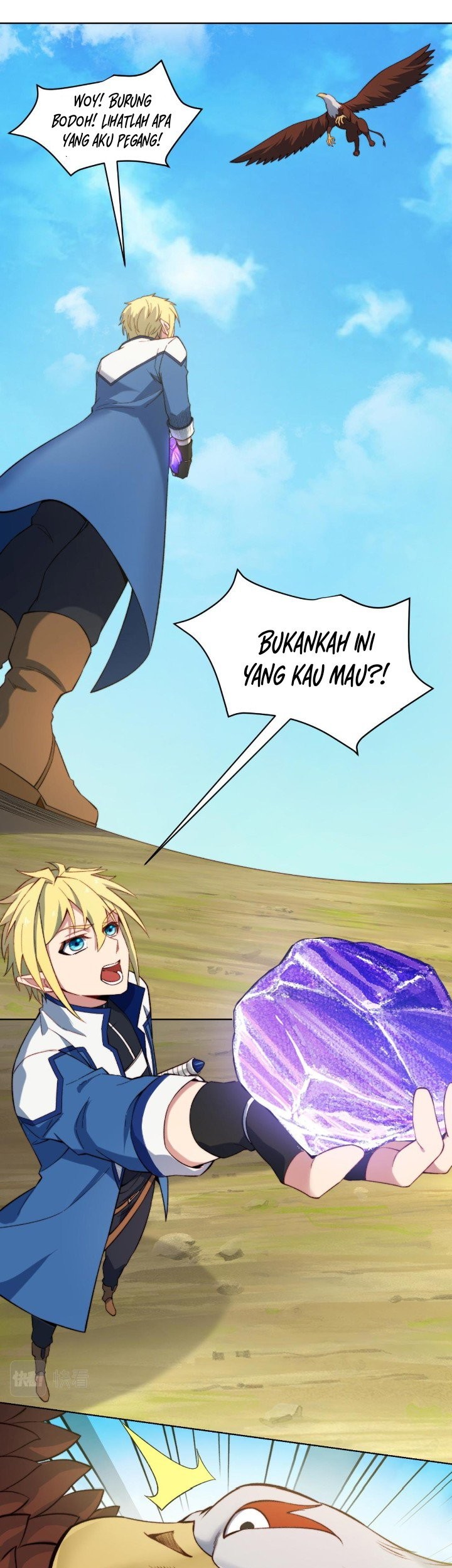 Trapped Inside the Beta Test World for 1000 Years Bab 30 halaman 32