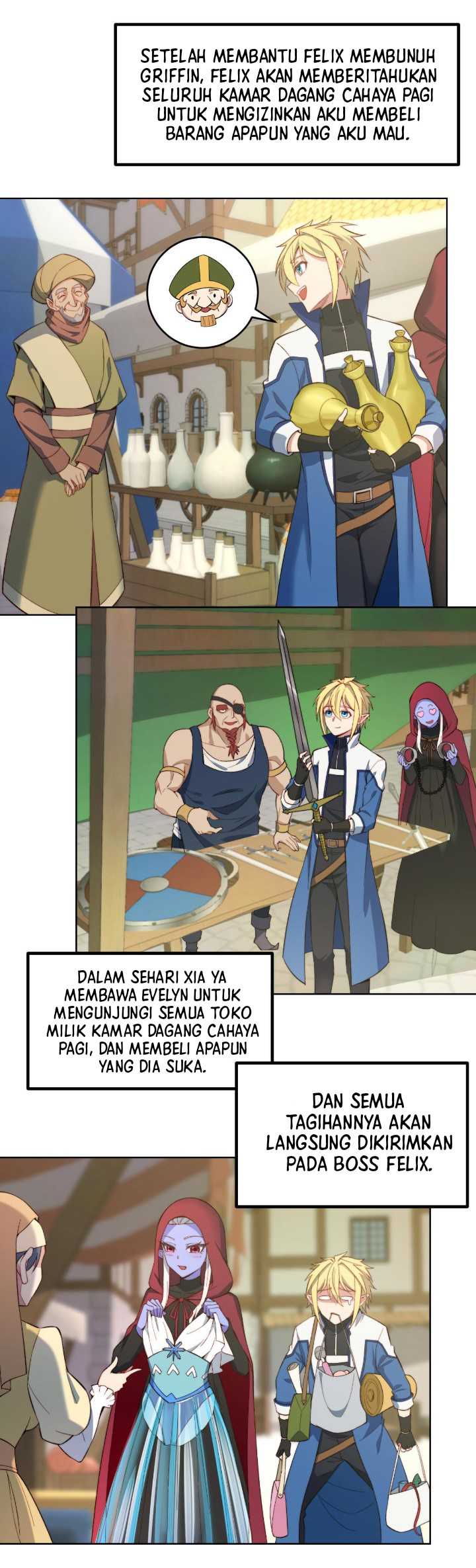 Trapped Inside the Beta Test World for 1000 Years Bab 32 halaman 24