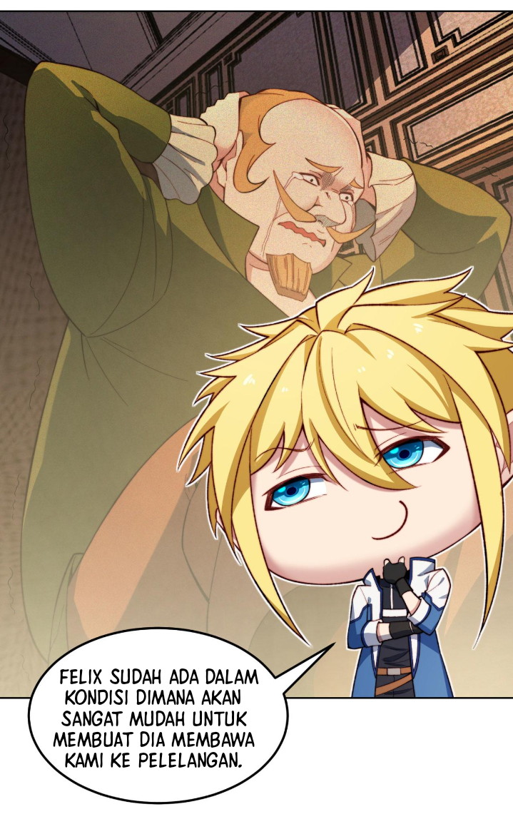 Trapped Inside the Beta Test World for 1000 Years Bab 42 halaman 45