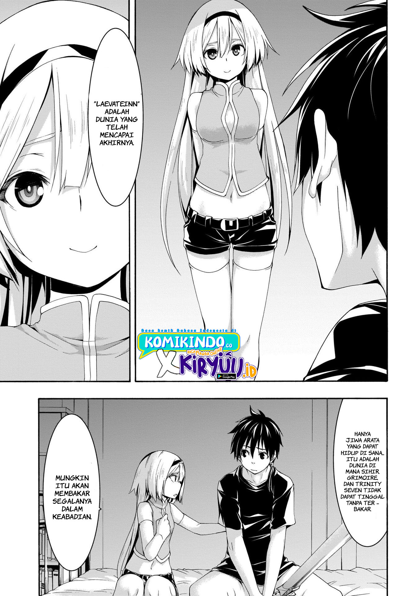 Trinity Seven Bab 110 halaman 25