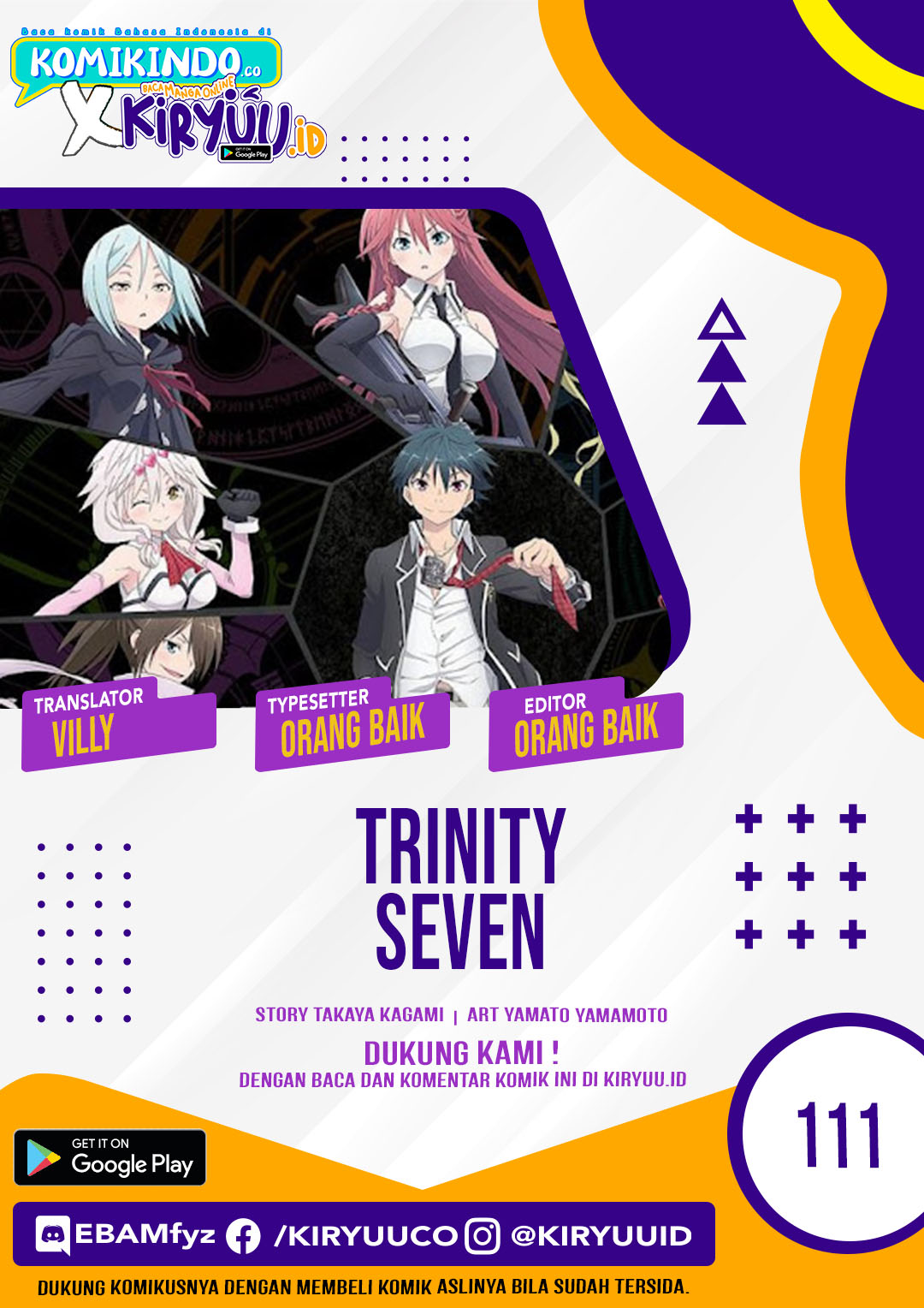 Trinity Seven Bab 111 halaman 2