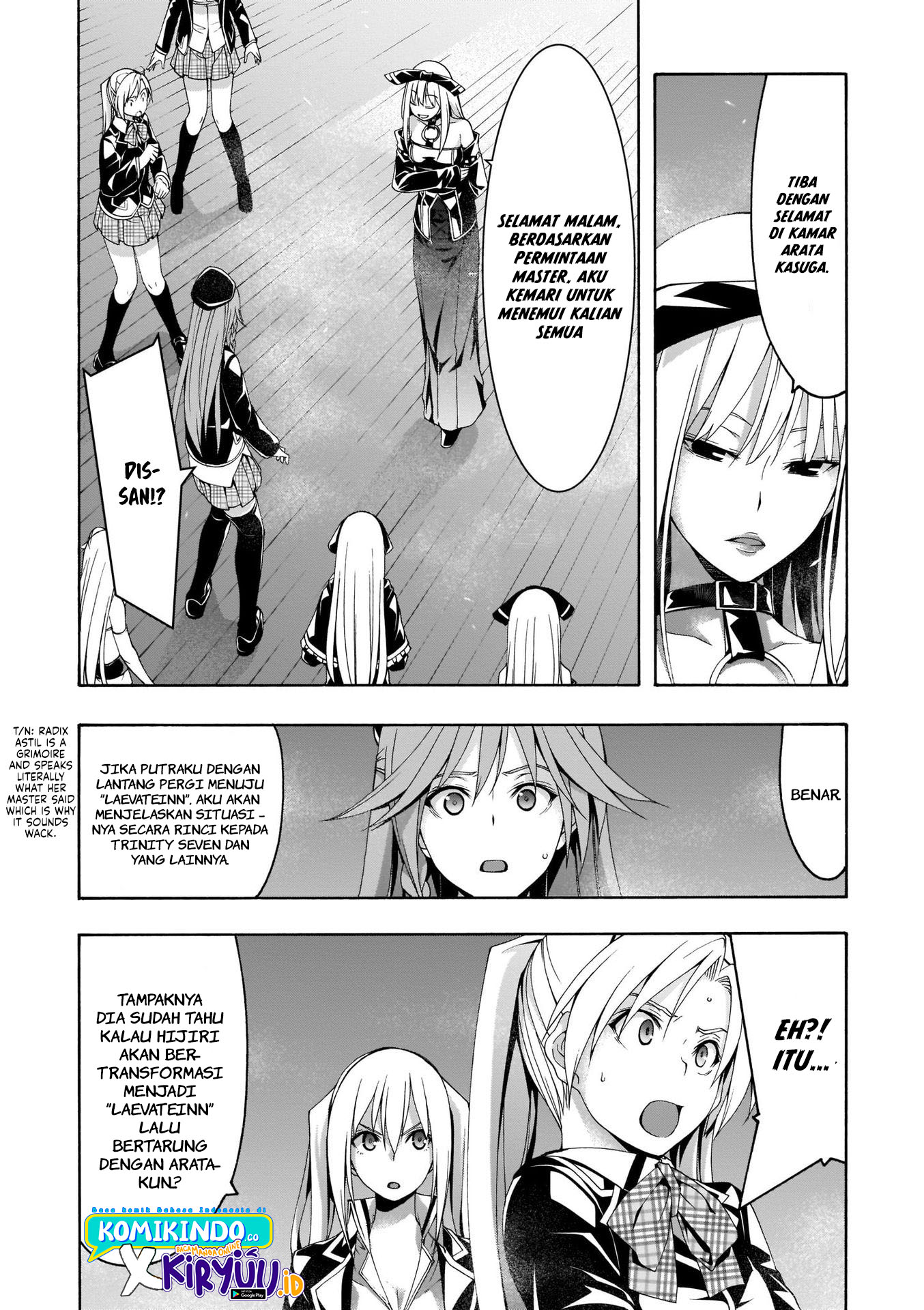 Trinity Seven Bab 111 halaman 10