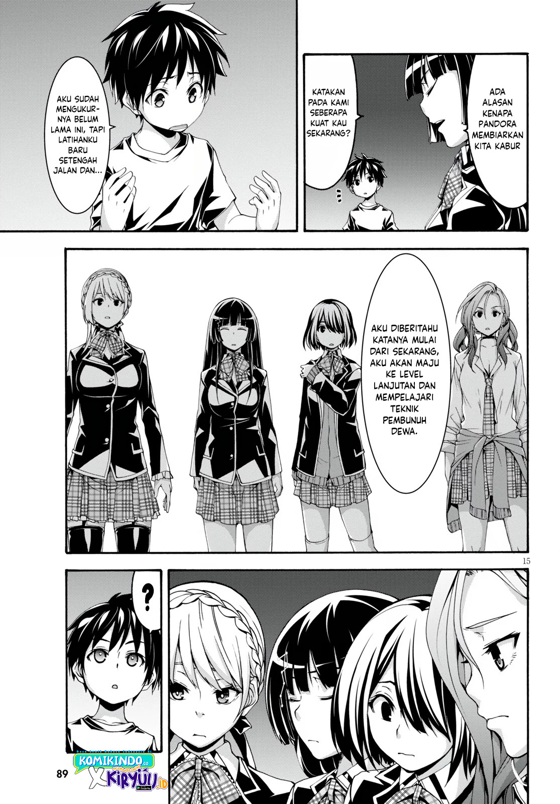 Trinity Seven Bab 128 halaman 16