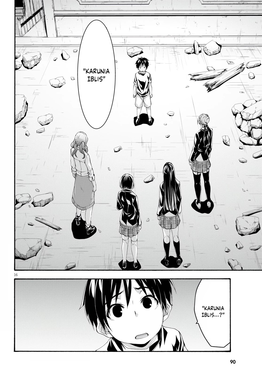 Trinity Seven Bab 128 halaman 17