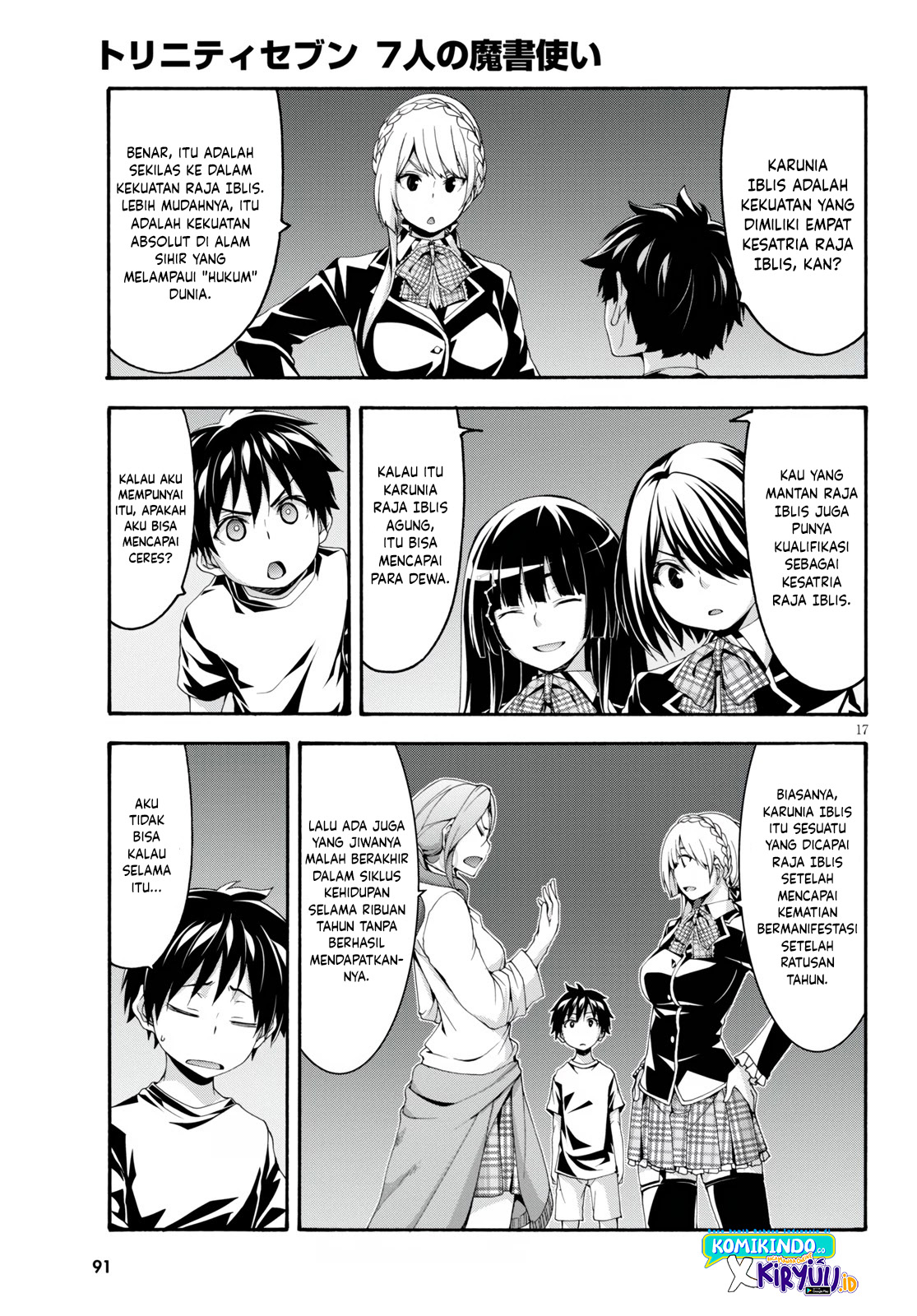 Trinity Seven Bab 128 halaman 18