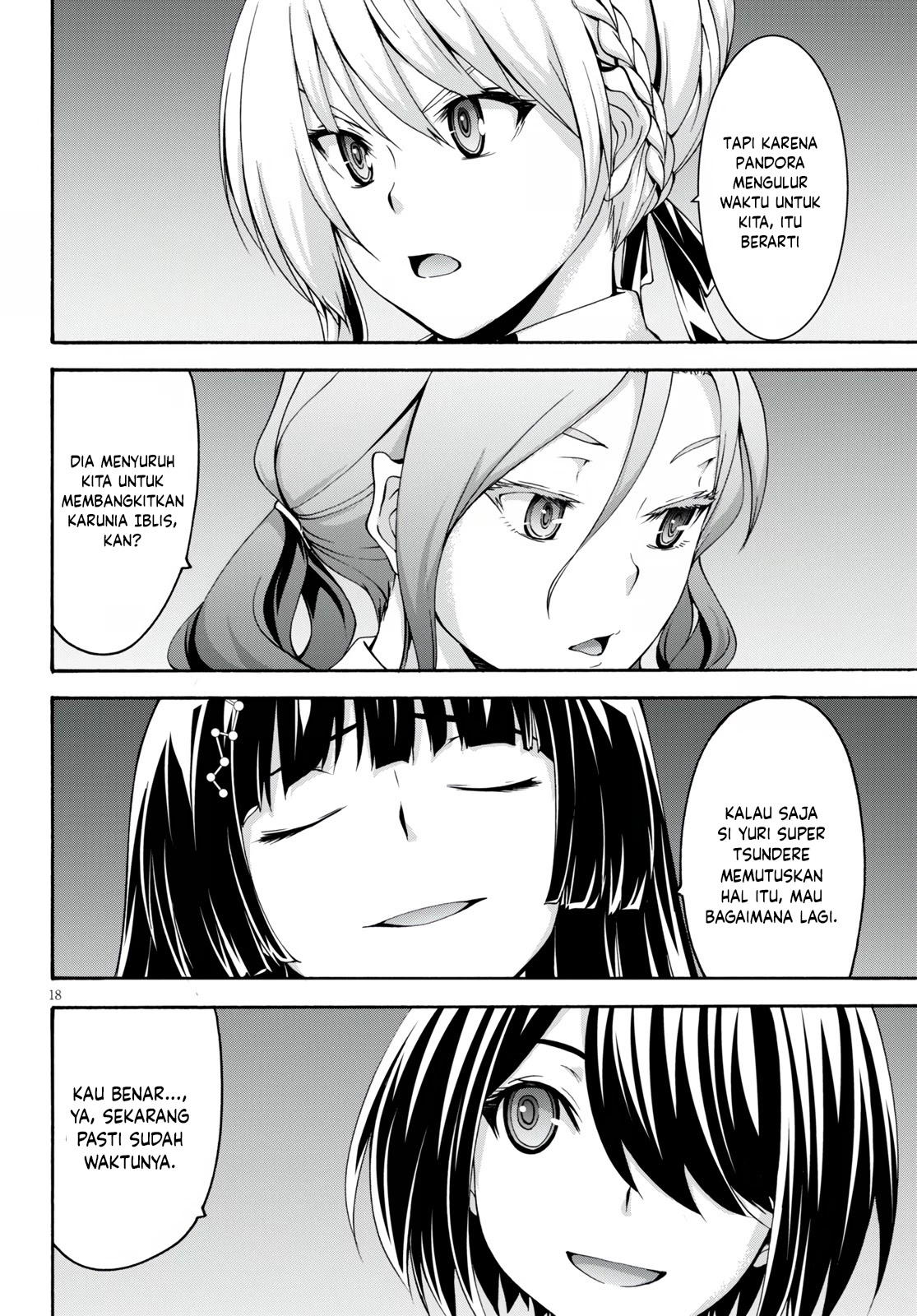Trinity Seven Bab 128 halaman 19