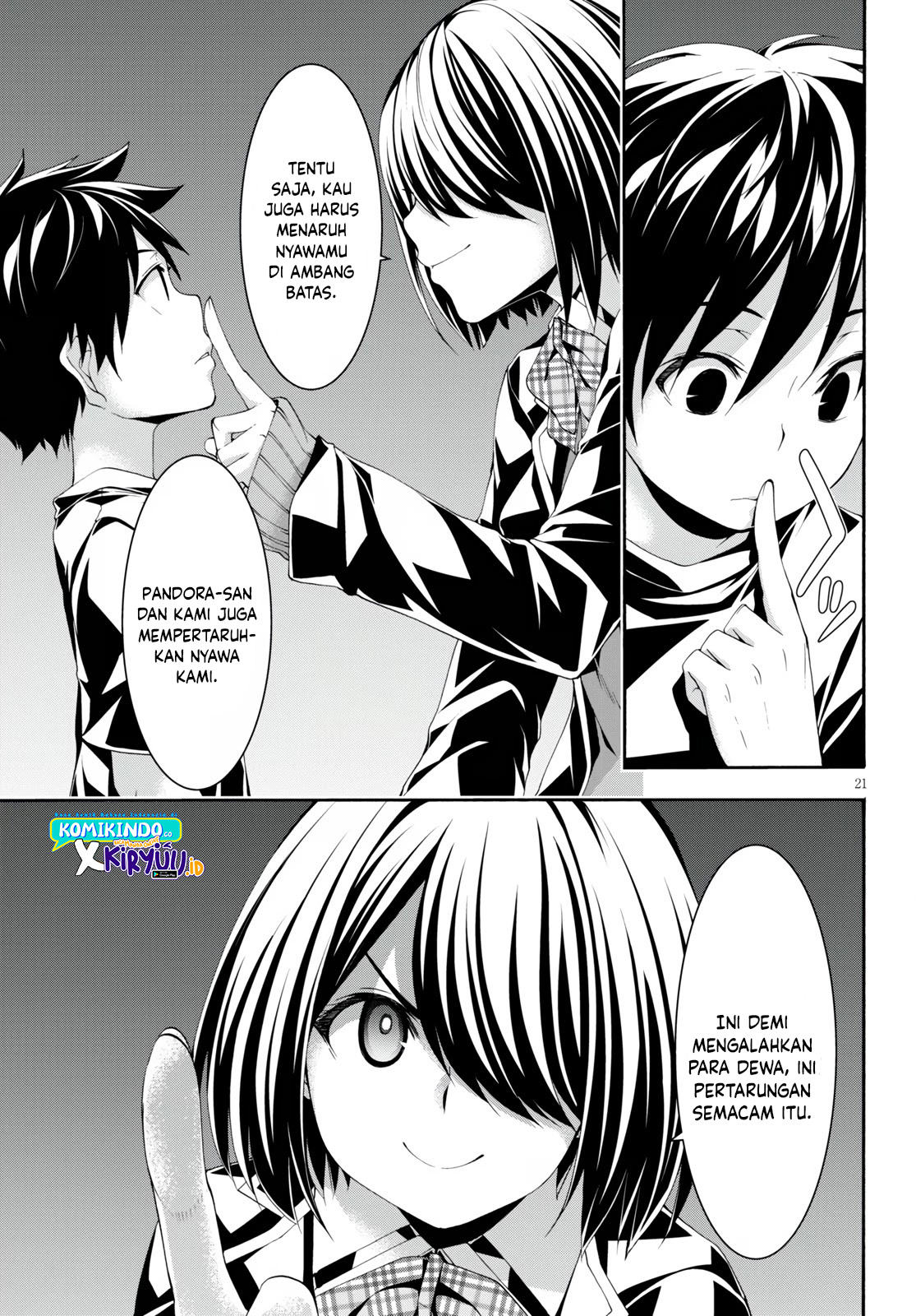Trinity Seven Bab 128 halaman 22