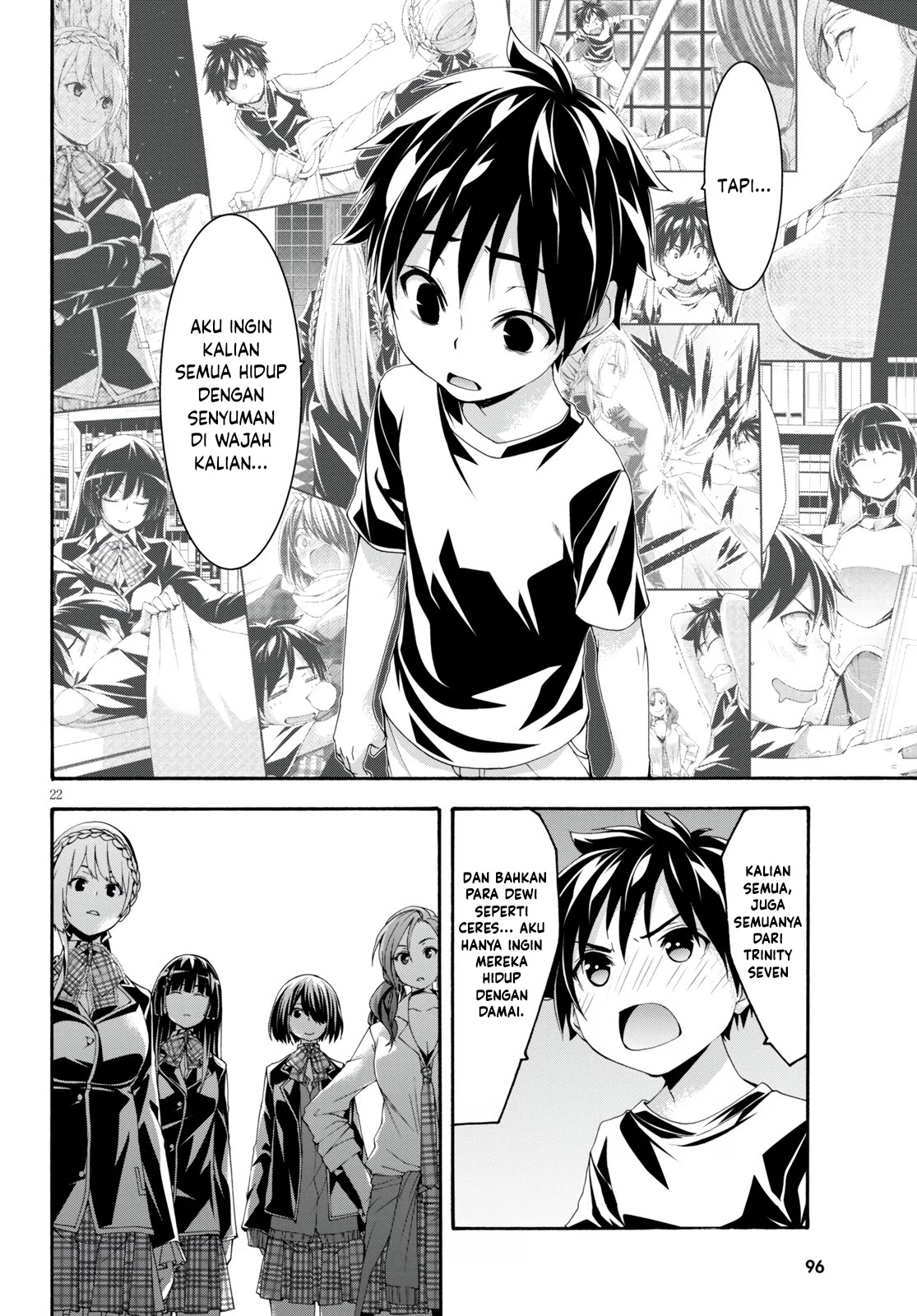 Trinity Seven Bab 128 halaman 23