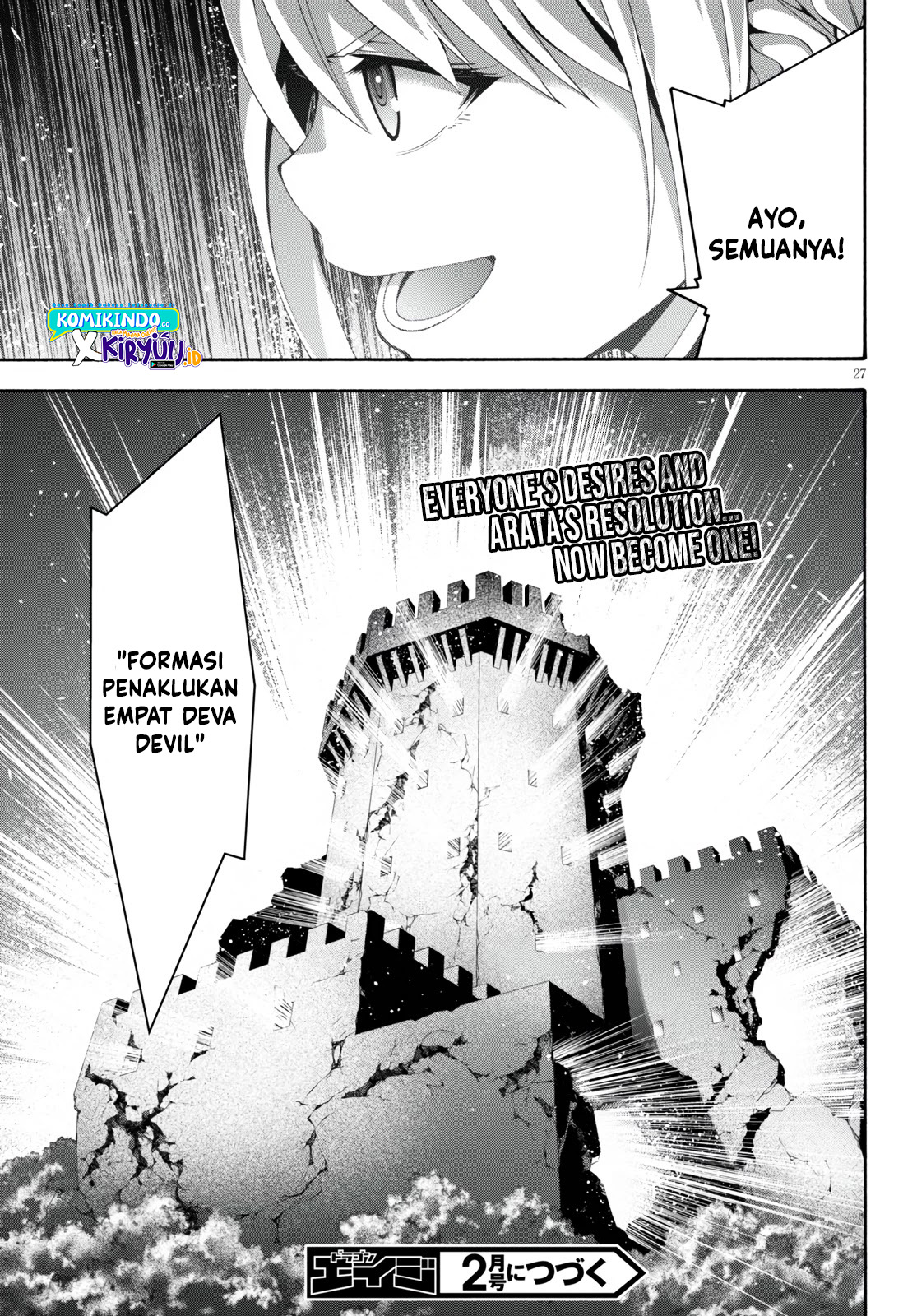 Trinity Seven Bab 128 halaman 28