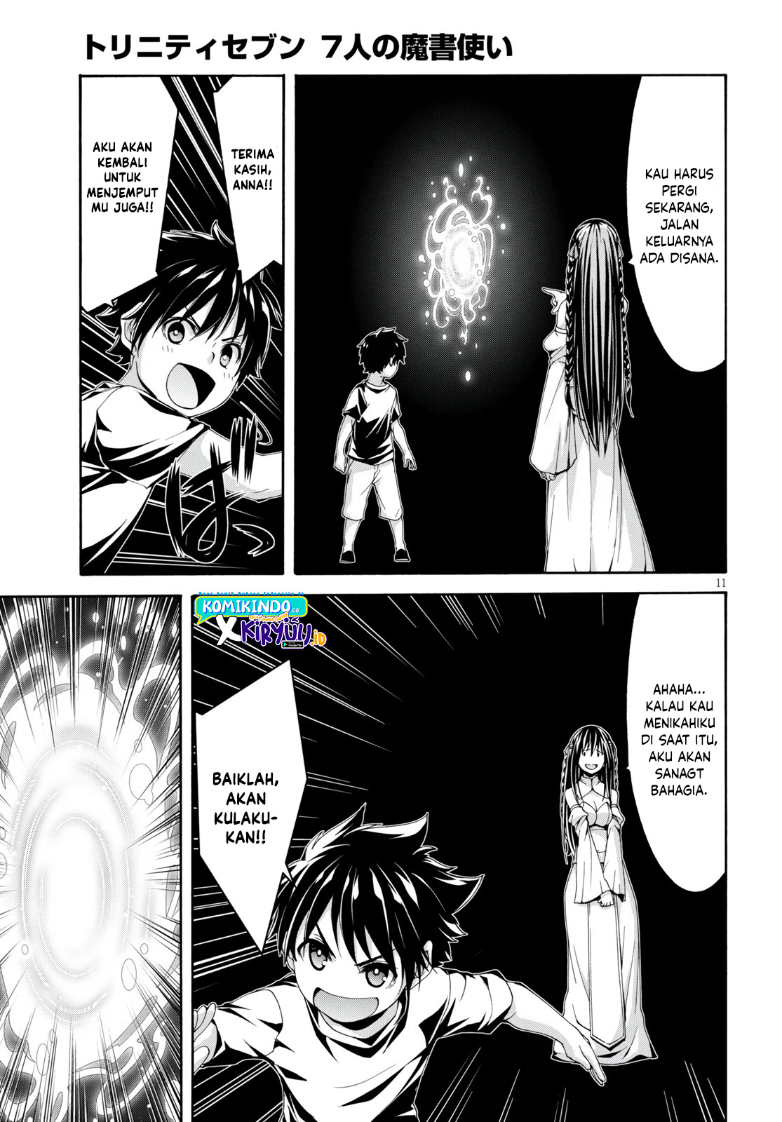 Trinity Seven Bab 129 halaman 12