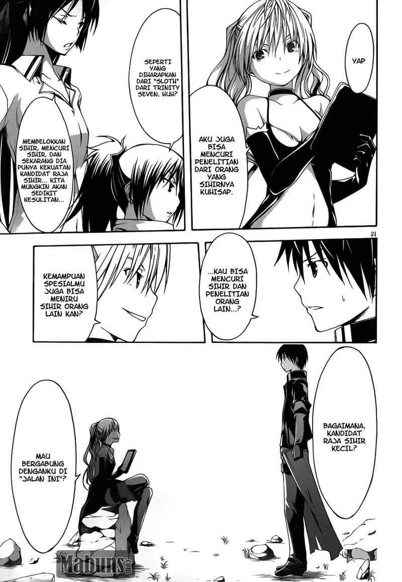 Trinity Seven Bab 13 halaman 22
